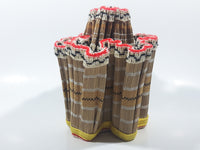 Vintage Bamboo Style Stick Self Folding Hat