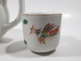 Antique Japanese Porcelain Tea Pot with Cup