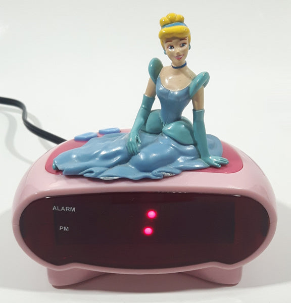 Disney Cinderella Pink Digital Alarm Clock