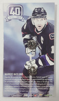 1970 - 2010 Vancouver Canucks 40th Anniversary Naslund 1996 - 2008 Retirement Banner Enamel Metal Lapel Pin