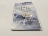 1970 - 2010 Vancouver Canucks 40th Anniversary Forever A Canuck Metal Lapel Pin New in Package