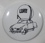 Wendy Williams Watt Big Love Ball "Love" Car Themed 3" Round Button Pin