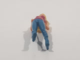 2012 Kinder Surprise Barbie Doll Pink Shirt Blue Jeans 3" Tall Plastic Toy Figure