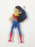 2016 McDonalds DC Comics Wonder Woman 5 1/4" Tall Toy Figure