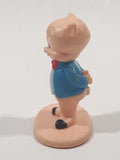 1987 Arby's Warner Bros Looney Tunes Porky Pig 2 1/8" Tall Toy Figure