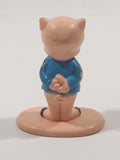 1987 Arby's Warner Bros Looney Tunes Porky Pig 2 1/8" Tall Toy Figure