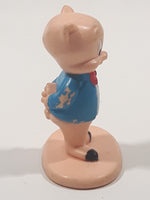 1987 Arby's Warner Bros Looney Tunes Porky Pig 2 1/8" Tall Toy Figure