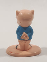 1987 Arby's Warner Bros Looney Tunes Porky Pig 2 1/8" Tall Toy Figure