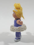 1992 McDonald's CPK Cabbage Patch Kids Character Ali Marie Tiny Dancer 3 1/4" Tall Plastic Toy Figure