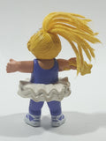 1992 McDonald's CPK Cabbage Patch Kids Character Ali Marie Tiny Dancer 3 1/4" Tall Plastic Toy Figure