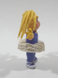 1992 McDonald's CPK Cabbage Patch Kids Character Ali Marie Tiny Dancer 3 1/4" Tall Plastic Toy Figure