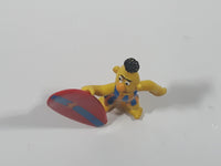 1980s Applause Muppets Sesame Street "Bert with a Surfboard" PVC Toy Figure