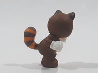 Nintendo Super Mario 3D Land Tanooki Mario Flying Raccoon Squirrel Suit Miniature 1 1/2" Tall Toy Figure