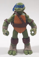 2012 Viacom TMNT Teenage Mutant Ninja Turtles Leonardo 4 1/2" Tall Toy Figure