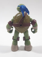 2012 Viacom TMNT Teenage Mutant Ninja Turtles Leonardo 4 1/2" Tall Toy Figure