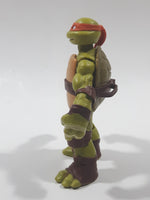 2012 Viacom TMNT Teenage Mutant Ninja Turtles Michaelangelo 4 1/4" Tall Toy Figure