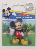 2022 Just Play Disney Junior Mickey Mouse Funhouse Mickey Mouse 2 3/8" Tall Toy Figure New in Package