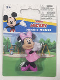 2022 Just Play Disney Junior Mickey Mouse Funhouse Minnie Mouse 2 3/8" Tall Toy Figure New in Package