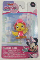 2021 Just Play Disney Junior Minnie Mouse Cuckoo Loca 1 3/4" Tall Toy Figure New in Package