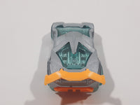 2013 Hot Wheels Road Rockets Impavido 1 Silver Die Cast Toy Car Vehicle