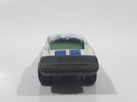 Vintage 1982 Hot Wheels Mustang Stocker Enamel White Die Cast Toy Car Vehicle