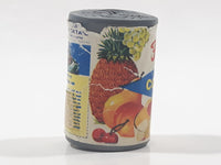 Vintage Red-Box Fruit Cocktail In Heavy Syrup Miniature 1 1/2" Tall Plastic Toy Food Can