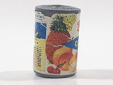 Vintage Red-Box Fruit Cocktail In Heavy Syrup Miniature 1 1/2" Tall Plastic Toy Food Can