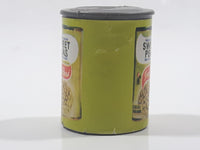 Vintage Town House Fancy Blended Sweet Peas Miniature 1 1/2" Tall Plastic Toy Food Can