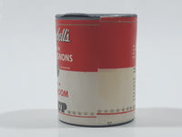 Vintage Campbell's Cream of Mushroom Soup Miniature 1 1/2" Tall Plastic Toy Food Can