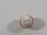 Vintage Vanilla Ice Cream Cone Miniature 2" Tall Plastic Toy Food