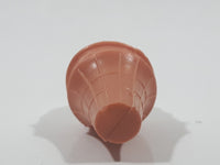 Vintage Vanilla Ice Cream Cone Miniature 2" Tall Plastic Toy Food