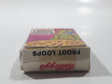 Vintage 1973 Kellogg's Froot Loops Sweet Fruit Flavoured Cereal "Pop Top" Turtle Miniature Box Play Food Toy