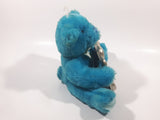 Hallmark Birthstone Bears December Birthstone "Turquoise" 8" Tall Teddy Bear Stuffed Animal Plush Picture Photo Frame with Tags