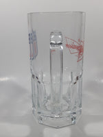 NFL Football Budweiser 8" Tall Heavy Glass Beer Mug