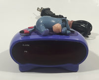 Disney Winnie The Pooh Eeyore Purple Digital Alarm Clock