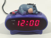 Disney Winnie The Pooh Eeyore Purple Digital Alarm Clock