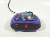 Disney Winnie The Pooh Eeyore Purple Digital Alarm Clock