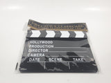 Director's Clapboard Movie Film 7" x 8" Wood Wooden Clapboard Clapper New in Package