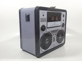 2012 Buy Design Studios Audio Cassette Tape Player Radio Embossed Tin Metal Lunch Box