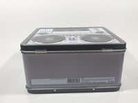 2012 Buy Design Studios Audio Cassette Tape Player Radio Embossed Tin Metal Lunch Box