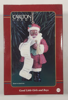 Carlton Cards Good Little Girls and Boys Christmas Ornament New in Box