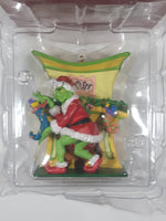 2000 Carlton Cards Dr. Seuss' How The Grinch Stole Christmas! Holiday Scoundrel Lighted Christmas Ornament New in Box