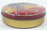 Vintage 1950s Riley's Variety Toffee Galleon Ship Boat Themed 5" Round Tin Metal Container