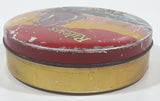 Vintage 1950s Riley's Variety Toffee Galleon Ship Boat Themed 5" Round Tin Metal Container