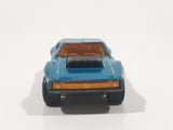 Vintage 1976 Lesney Matchbox Superfast Twin Pack AMX Javelin No. 9 Metallic Blue Die Cast Toy Car Vehicle with Opening Doors