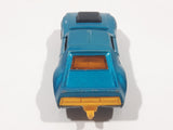 Vintage 1976 Lesney Matchbox Superfast Twin Pack AMX Javelin No. 9 Metallic Blue Die Cast Toy Car Vehicle with Opening Doors