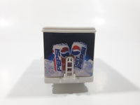 1993 Road Champs Pepsi Diet Pepsi Delivery Truck White Die Cast Toy Car Vehicle with Opening Rear Side Doors