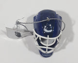 Forever Collectibles NHL Vancouver Canucks Ice Hockey Team 1 3/8" Tall Resin Goalie Mask Christmas Tree Ornament New with Tag