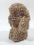 Vintage Seashell Covered Poodle Ornament 5 1/2" Tall