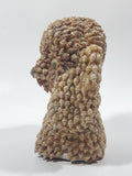 Vintage Seashell Covered Poodle Ornament 5 1/2" Tall